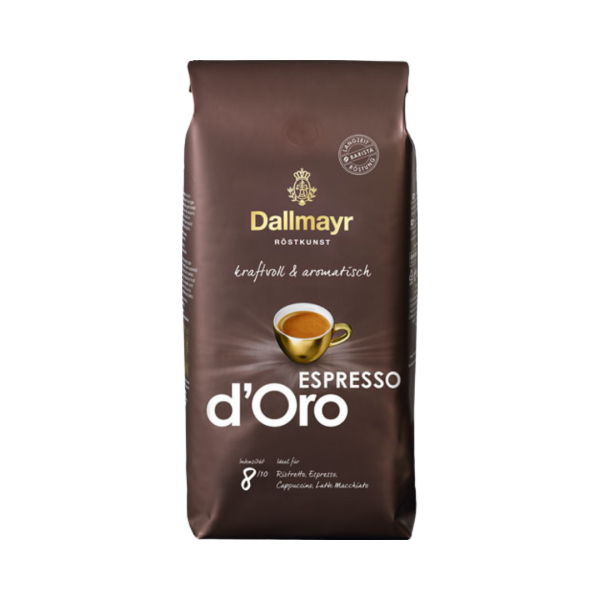 Dallmayr Espresso d'Oro, Ganze Bohne, 1kg